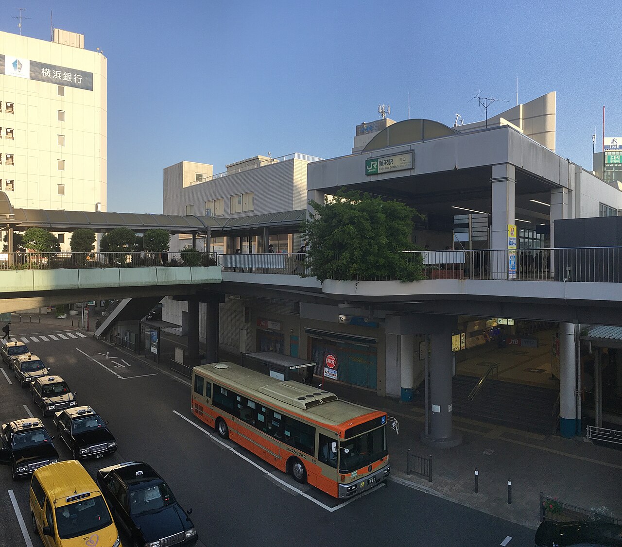 Fujisawa Station South Exit in Fujisawa