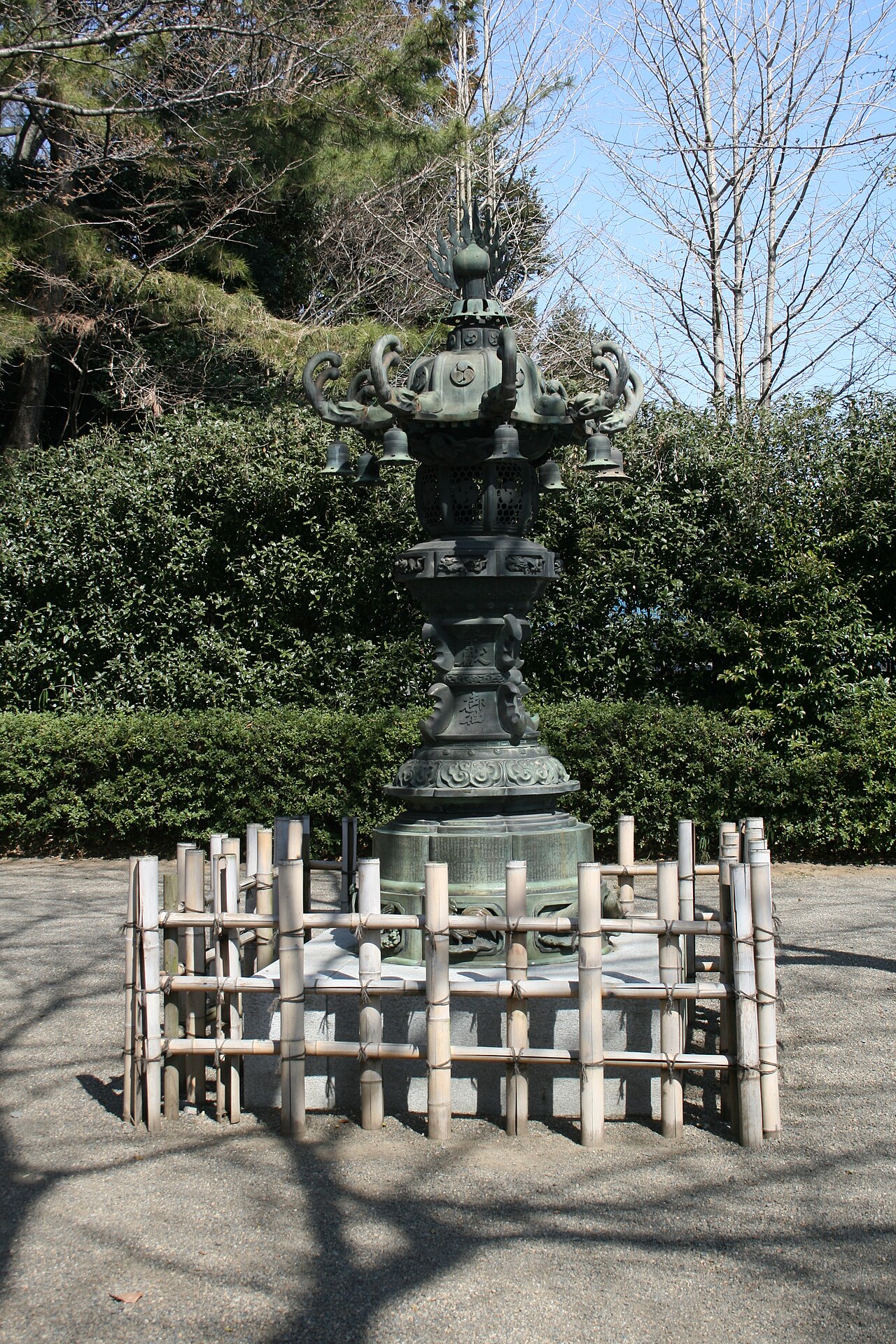 Washinomiya Shrine in Kuki