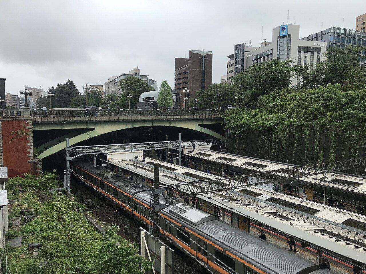Yotsuya Station in Tokyo