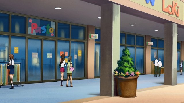 Anime scene reference for Chichibu Station