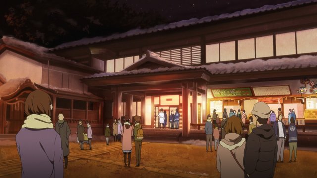 Anime scene reference for Hie Shrine Takayama