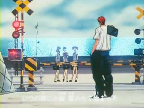 Anime scene reference for Komachi Street Kamakura