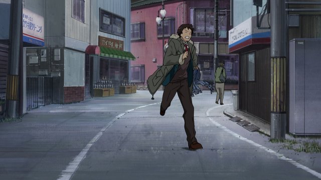 Anime scene reference for Koyoen Station