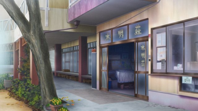 Anime scene reference for Lake Shibire Camp Area