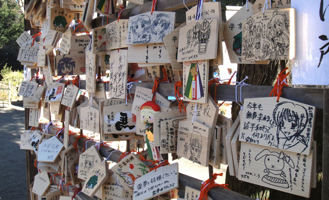 Real-world photo of Washinomiya Shrine