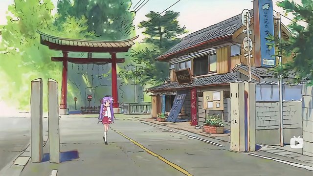 Anime scene reference for Washinomiya Station